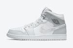 Air Jordan 1 Mid 'Swoosh Logo - Grey Camo'