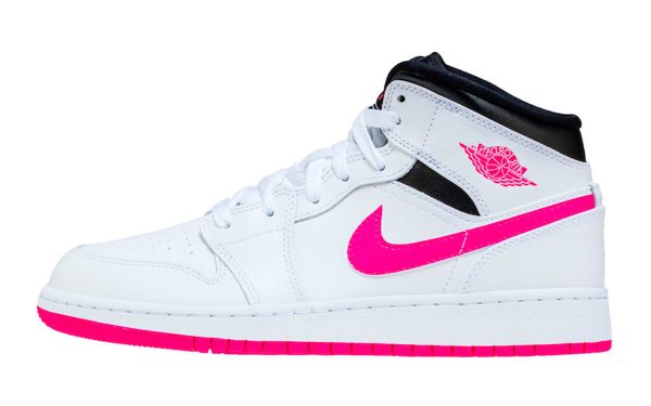 Air Jordan 1 Retro Mid GS 'Hyper Pink'