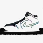 Wmns Air Jordan 1 Mid SE 'Iridescent Trim' - Image 3