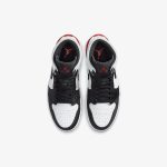 Air Jordan 1 Mid SE 'Red Black Toe' - Image 4