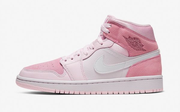 Wmns Air Jordan 1 Mid 'Digital Pink'