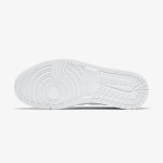 Wmns Air Jordan 1 Mid SE 'White Quilted' - Image 6