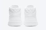 Wmns Air Jordan 1 Mid SE 'White Quilted' - Image 5