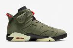 Travis Scott x Air Jordan 6 Retro 'Olive' - Image 2