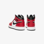 Air Jordan 1 Mid GS 'Chicago Black Toe' - Image 4