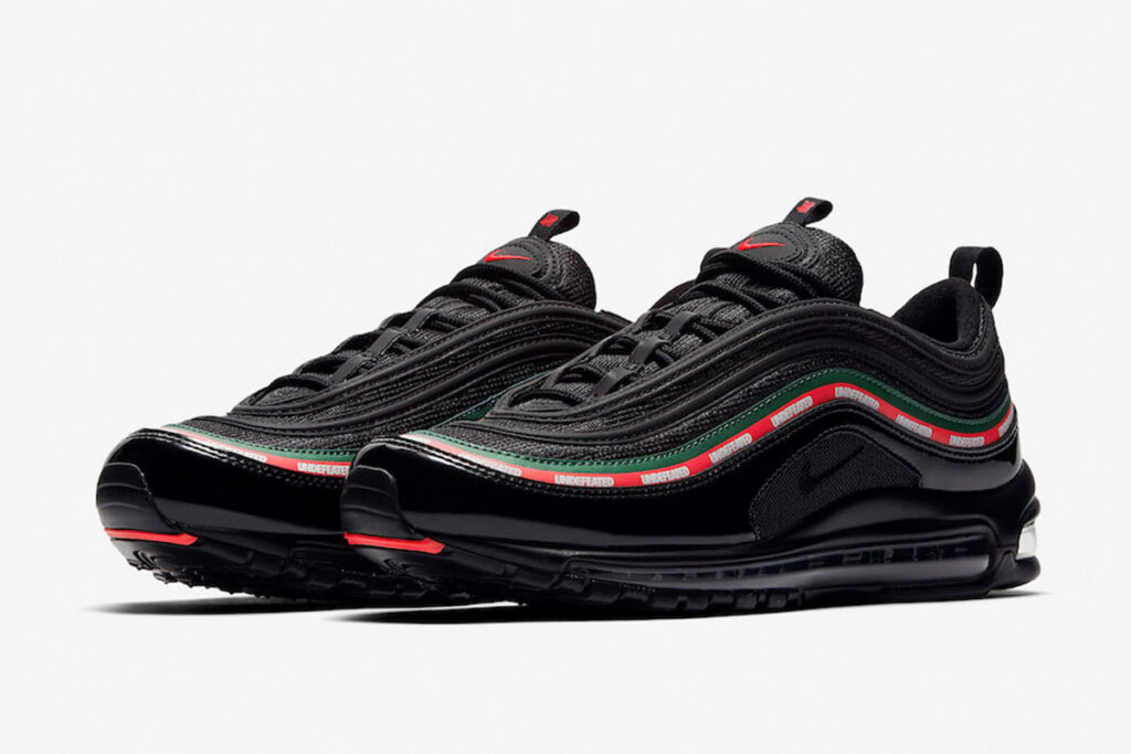 undefeated air max 97 black