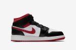 Air Jordan 1 Mid 'Black Gym Red' - Image 2