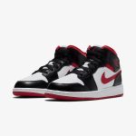 Air Jordan 1 Mid 'Black Gym Red' - Image 3