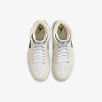 Wmns Air Jordan 1 Mid 'Coconut Milk' - Image 4