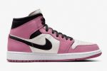 Wmns Air Jordan 1 Mid SE 'Berry Pink' - Image 2