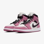 Wmns Air Jordan 1 Mid SE 'Berry Pink' - Image 3