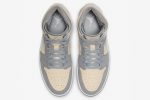 Air Jordan 1 Mid SE 'Coconut Milk Particle Grey' - Image 4