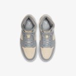 Air Jordan 1 Mid SE 'Coconut Milk Particle Grey' - Image 4