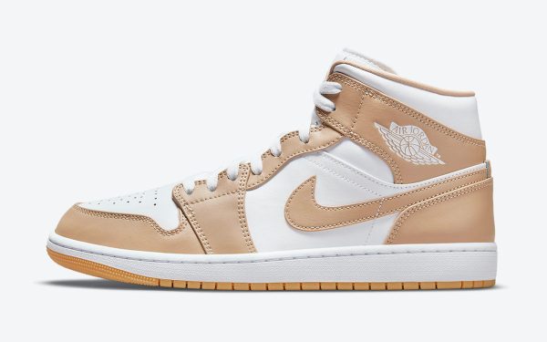 Air Jordan 1 Mid 'Tan Gum'