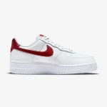 Wmns Nike Air Force 1 Essential Low 'White Gym Red' - Image 2