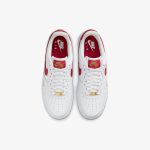 Wmns Nike Air Force 1 Essential Low 'White Gym Red' - Image 4