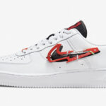 Nike Air Force 1 '07 Premium 'Carabiner - White Habanero Red'