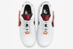 Nike Air Force 1 '07 Premium 'Carabiner - White Habanero Red' - Image 4