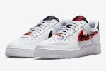 Nike Air Force 1 '07 Premium 'Carabiner - White Habanero Red' - Image 3