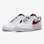 Nike Air Force 1 '07 Premium 'Carabiner - White Habanero Red' - Image 3