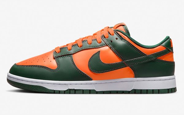 Nike Dunk Low 'Miami Hurricanes'