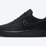 Stussy x Nike Air Force 1 Low 'Triple Black'
