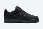 Stussy x Nike Air Force 1 Low 'Triple Black' - Image 2