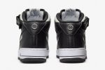 Stussy x Nike Air Force 1 Mid 'Black White' - Image 5