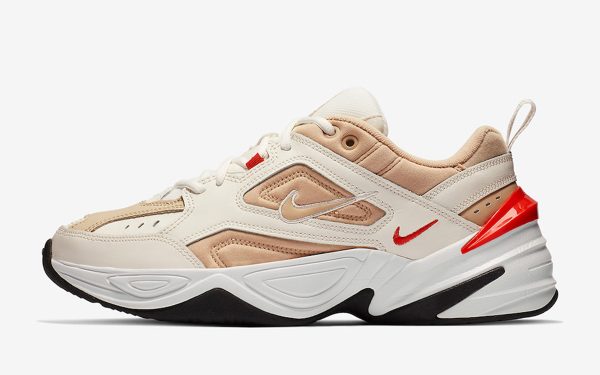 Nike M2K Tekno 'Sail Red'
