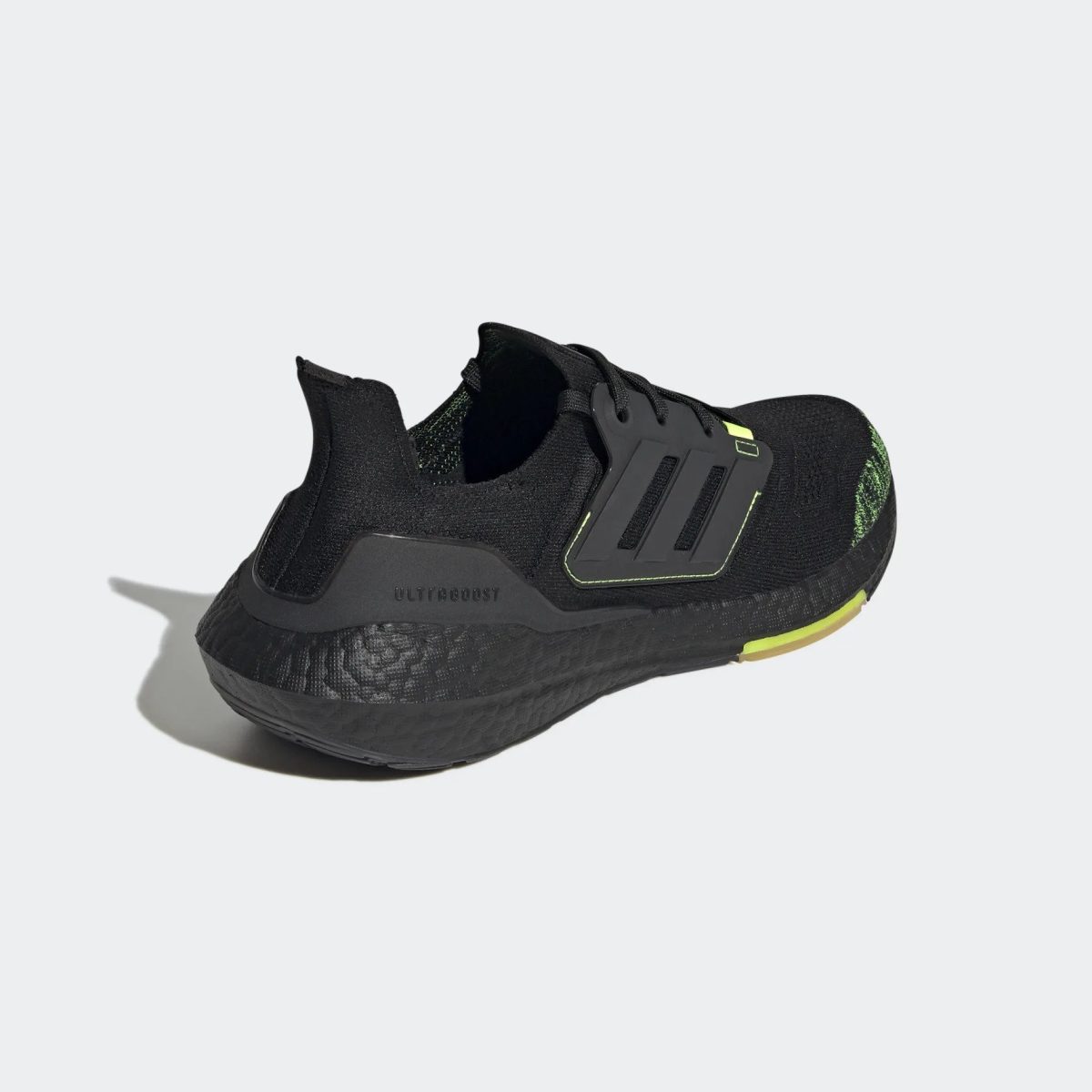 Adidas UltraBoost 22 'Black Solar Yellow' - Image 3