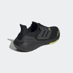 Adidas UltraBoost 22 'Black Solar Yellow' - Image 3
