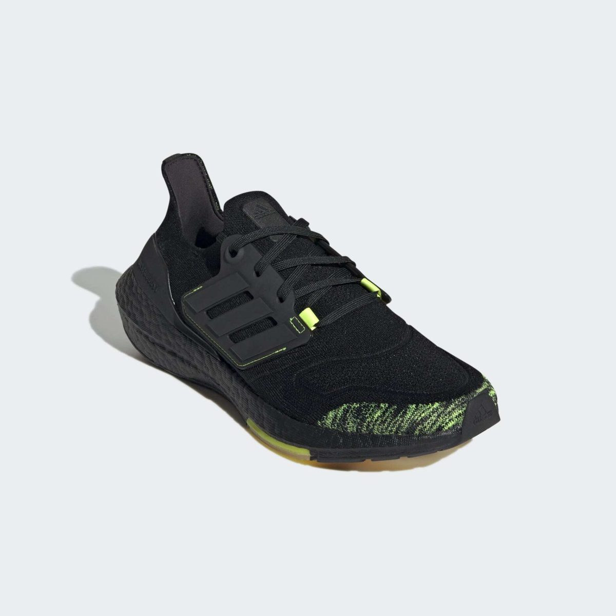 Adidas UltraBoost 22 'Black Solar Yellow' - Image 4