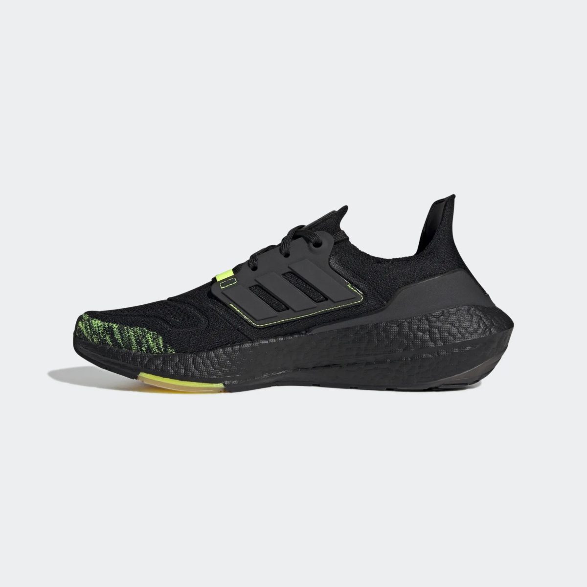 Adidas UltraBoost 22 'Black Solar Yellow' - Image 1