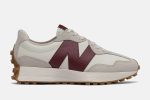 Wmns New Balance 327 'White Dark Red' - Image 2