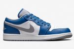 Air Jordan 1 Low 'True Blue Cement' - Image 2