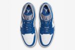 Air Jordan 1 Low 'True Blue Cement' - Image 4