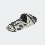 Adidas Adilette 22 Slides 'Carbon Aluminium' - Image 3