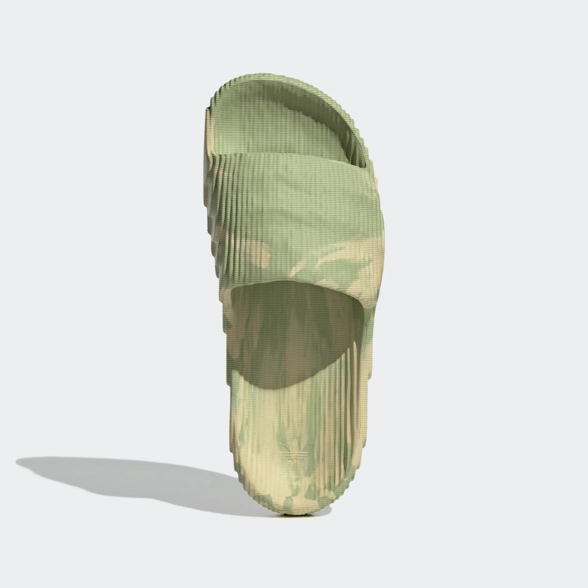 Adidas Adilette 22 Slides 'Magic Lime Desert Sand' - Image 5
