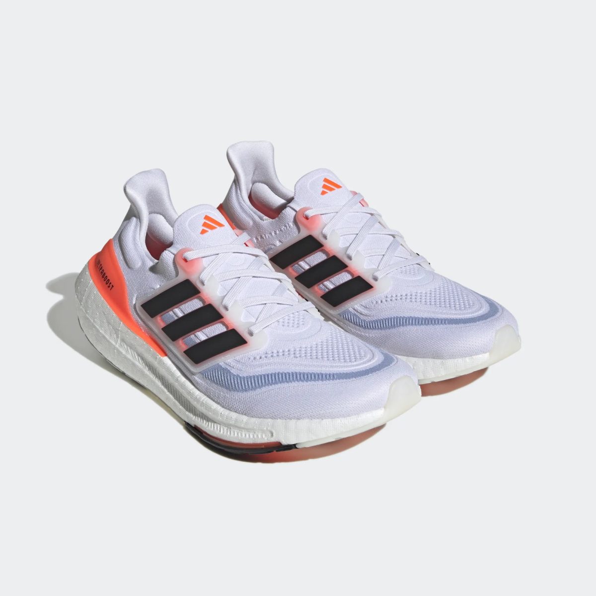 Adidas UltraBoost 23 Light 'White Solar Red' - Image 4
