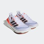 Adidas UltraBoost 23 Light 'White Solar Red' - Image 4