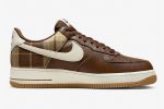 Nike Air Force 1 '07 LX 'Cacao Plaid' - Image 2
