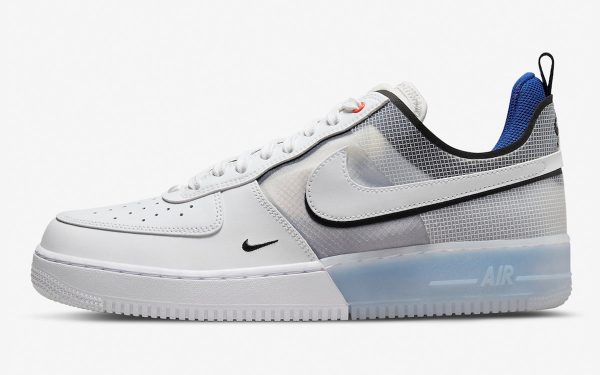 Nike Air Force 1 React 'White Light Photo Blue'