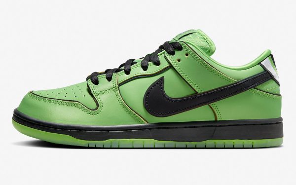 The Powerpuff Girls x Nike Dunk Low Pro SB QS 'Buttercup'