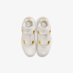 Wmns Air Jordan 4 Retro 'Metallic Gold' - Image 4