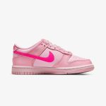 Nike Dunk Low GS 'Triple Pink' - Image 2
