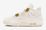 Wmns Air Jordan 4 Retro 'Metallic Gold'