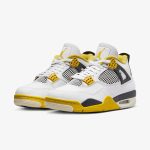 Wmns Air Jordan 4 Retro 'Vivid Sulfur' - Image 3