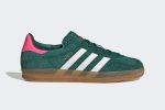 Wmns Adidas Gazelle Indoor 'Collegiate Green Pink' - Image 2