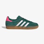 Wmns Adidas Gazelle Indoor 'Collegiate Green Pink' - Image 2