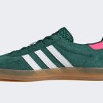 Wmns Adidas Gazelle Indoor 'Collegiate Green Pink'